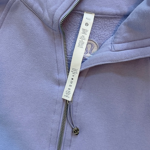 Lululemon Scuba Oversized Funnel Neck Lilac Smoke - XS/S - Picture 2 of 4